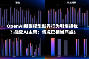 OpenAI新曝模型越界行为引爆担忧？微软AI主管：情况已相当严峻！