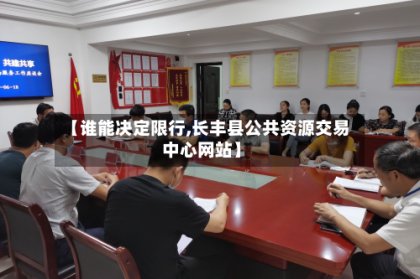 【谁能决定限行,长丰县公共资源交易中心网站】
