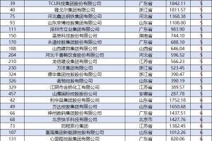 2026民营企业500强退步榜：修正药业排名下降5名，荣程祥泰下降4名，方大钢铁下降4名
