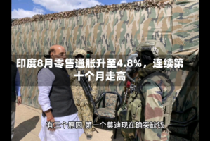 印度8月零售通胀升至4.8%，连续第十个月走高