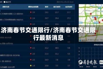 济南春节交通限行/济南春节交通限行最新消息