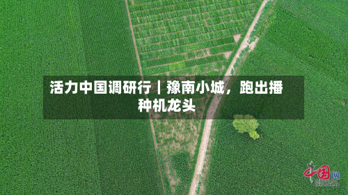 活力中国调研行｜豫南小城，跑出播种机龙头-第1张图片