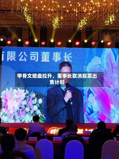 甲骨文暗盘拉升	，董事长取消股票出售计划-第1张图片