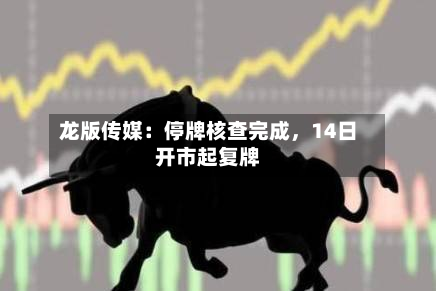 龙版传媒：停牌核查完成，14日开市起复牌-第1张图片