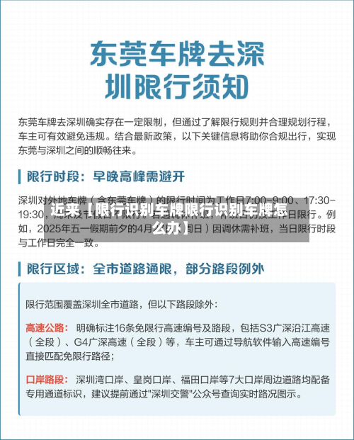 近来【限行识别车牌限行识别车牌怎么办】-第3张图片