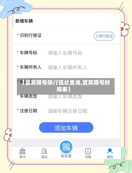 【宜宾限号限行现状查询,宜宾限号时间表】-第2张图片