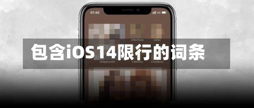 包含iOS14限行的词条-第1张图片