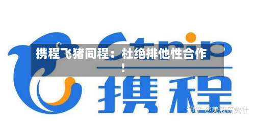 携程飞猪同程:杜绝排他性合作!-第1张图片