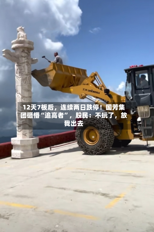12天7板后，连续两日跌停！国芳集团砸懵“追高者	”	，股民：不玩了，放我出去-第1张图片