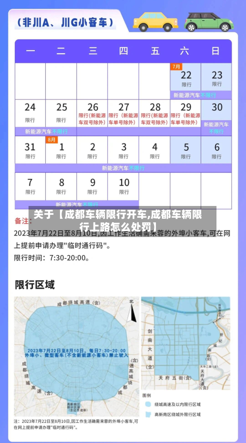 关于【成都车辆限行开车,成都车辆限行上路怎么处罚】-第3张图片