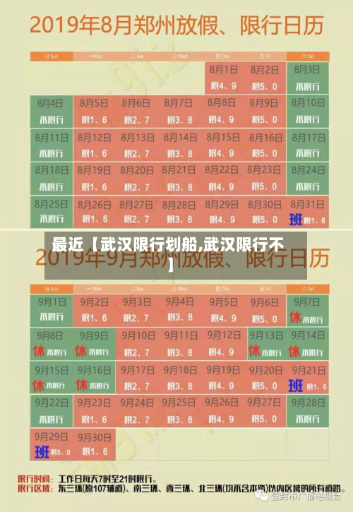 最近【武汉限行划船,武汉限行不】-第2张图片