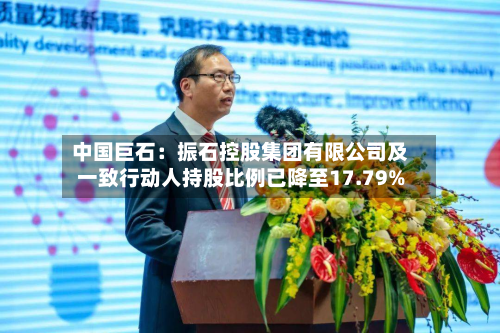 中国巨石:振石控股集团有限公司及一致行动人持股比例已降至17.79%-第1张图片