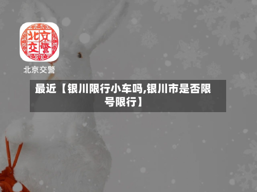 最近【银川限行小车吗,银川市是否限号限行】-第2张图片
