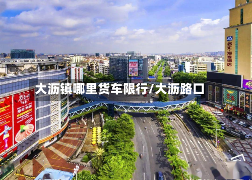 大沥镇哪里货车限行/大沥路口-第1张图片