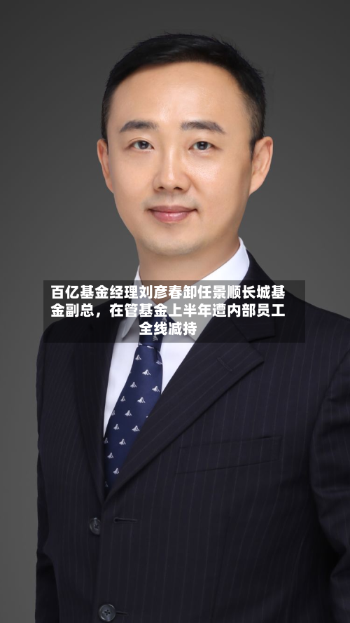 百亿基金经理刘彦春卸任景顺长城基金副总	，在管基金上半年遭内部员工全线减持-第1张图片