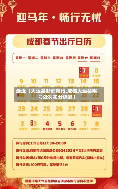 最近【大运会新都限行,成都大运会限号处罚扣分标准】-第2张图片