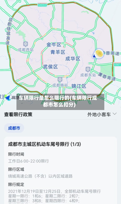 车辆限行是怎么限行的(车辆限行成都市怎么扣分)-第1张图片
