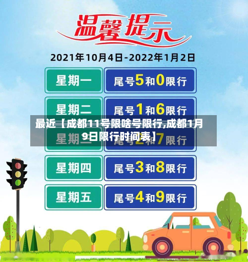 最近【成都11号限啥号限行,成都1月9日限行时间表】-第3张图片