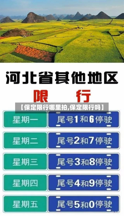 【保定限行哪里拍,保定限行吗】-第1张图片