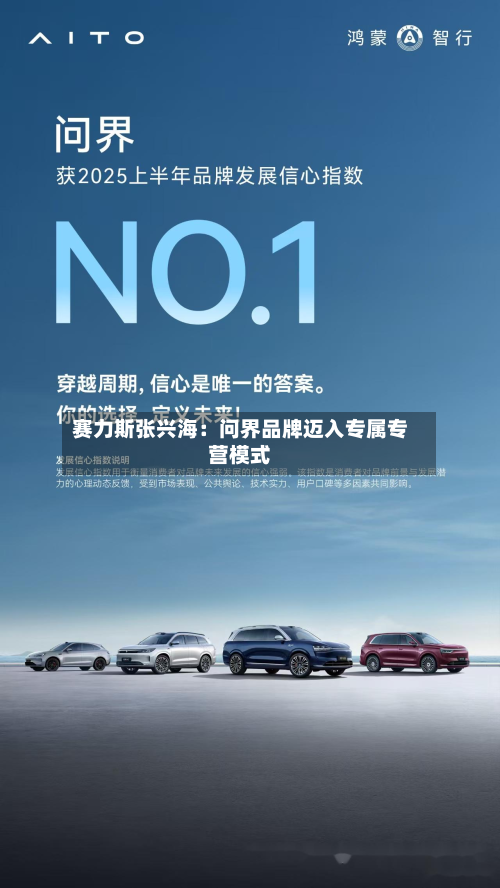 赛力斯张兴海:问界品牌迈入专属专营模式-第1张图片